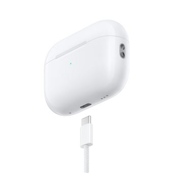 Apple AirPods Pro 2ème génération Blanc avec boîtier de charge MagSafe USB‑C Ecouteurs sans fil