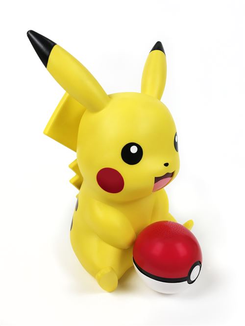 Lampe Teknofun Pikachu et enceinte Poke ball sans fil