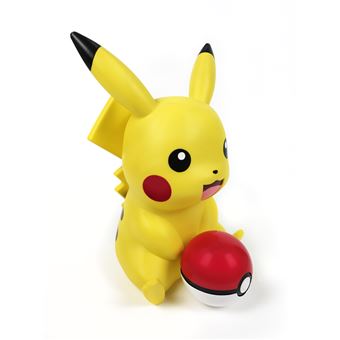 Lampe Teknofun Pikachu et enceinte Poke ball sans fil Jaune - 1