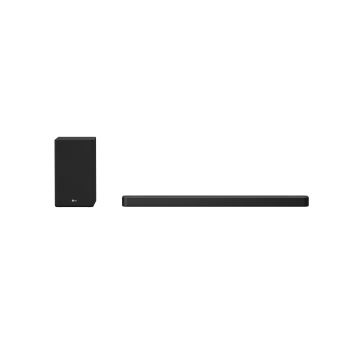 Barre de son LG SN8YG Noir avec caisson de basses sans fil - 1