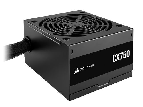 Alimentation PC non modulaire CORSAIR CX750 750W 80 PLUS Bronze noir