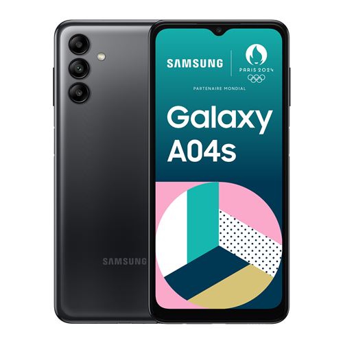 Smartphone Samsung Galaxy A04s 6,5 Double SIM 32Go Noir