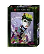 Puzzle 2000 pieces HEYE Audrey II de serie People artiste Johnny Cheuk Dimensions puzzle monte : 50 x 70 cm LabeL environnemental FSC assure la production / produit a base de bois respectent les procedures garantissant la gestion durable des forets