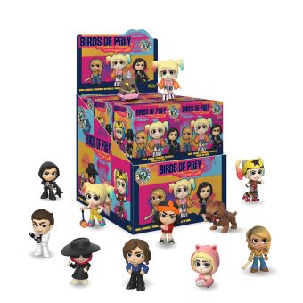 Figurine Funko Pop Birds Of Prey Mystery Minis 12 pièces Modèle aléatoire