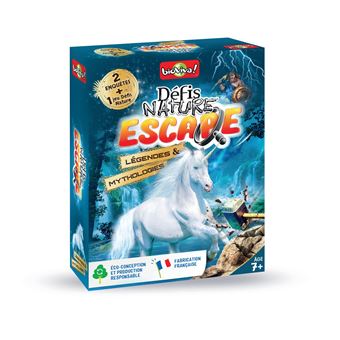 Jeu de cartes Bioviva Défis Nature escape Légendes et mythologie