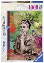 Puzzle 1000 pièces Ravensburger Frida Kahlo de Rivera