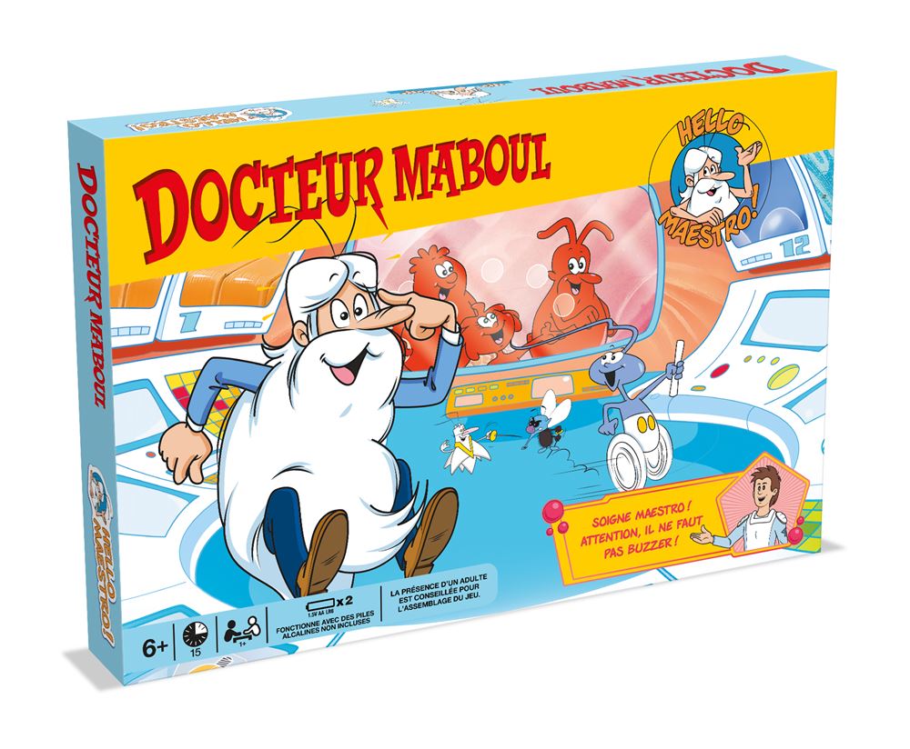 Jeu classique Docteur Maboul Operation Hello Maestro la vie - Jeu