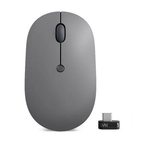 Lenovo Gris Go Usb-C Souris Sans Fil, Radio Optique 5 Boutons 2400 Dpi - Image 3