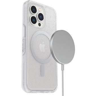 Coque de protection avec MagSafe pour iPhone 13 Pro OtterBox Symmetry Series+ Clear Transparent pailleté