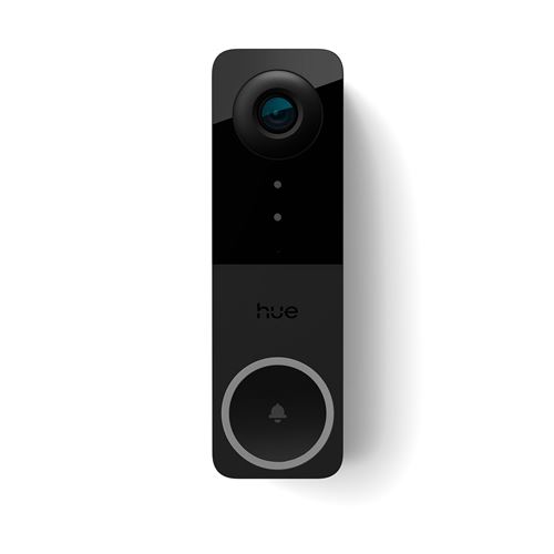 Sonnette vidéo filaire Philips Hue Noir