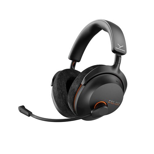 Casque arceau circum-aural gaming sans fil Bluetooth Beyerdynamic MMX 230 avec réduction active du bruit Noir