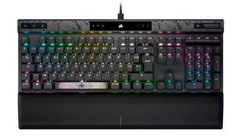 Clavier gaming magnétique-mécanique filaire Azerty Corsair K70 MAX RGB Noir