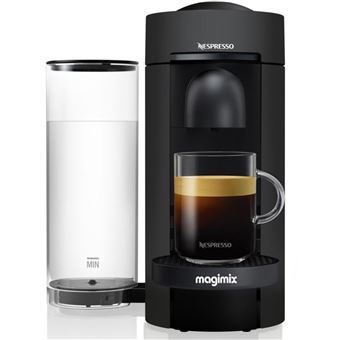 Cafetière à capsules Nespresso Vertuo Plus 11395 1,2L Noir Mat - 1