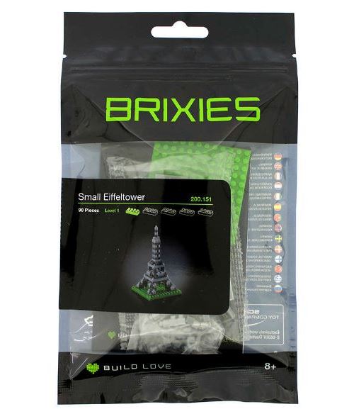 BRIXIES Jeu de construction  Petite Tour Eiffel 