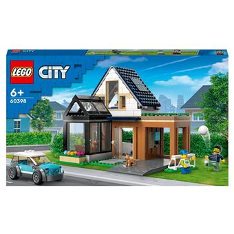 LEGO® City 60398 La maison familiale et la voiture électrique