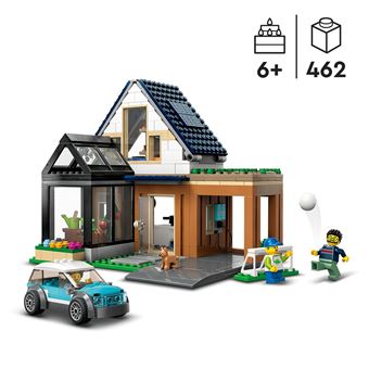 LEGO® City 60398 La maison familiale et la voiture électrique