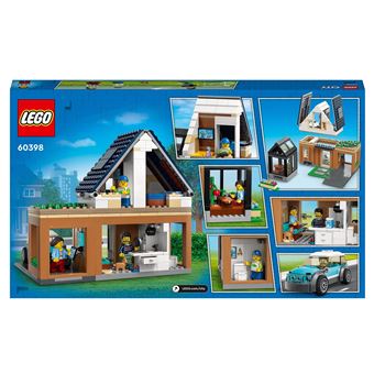 LEGO® City 60398 La maison familiale et la voiture électrique