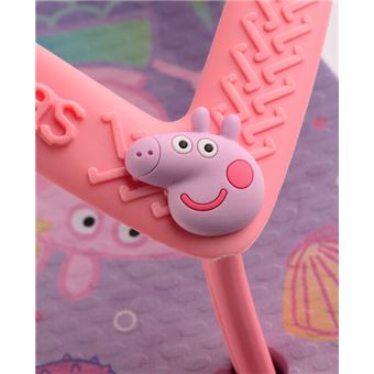 Tongs et espadrilles sportswear Havaianas Baby Peppa Pig Quiet Lilac 21