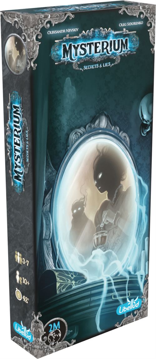Boite de Jeu de stratégie Asmodee Mysterium Refresh Extension Secrets & Lies