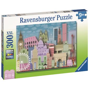 Puzzle Ravensburger XXL Europe colorée 300 pièces
