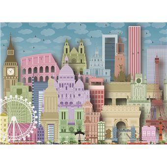 Puzzle Ravensburger XXL Europe colorée 300 pièces