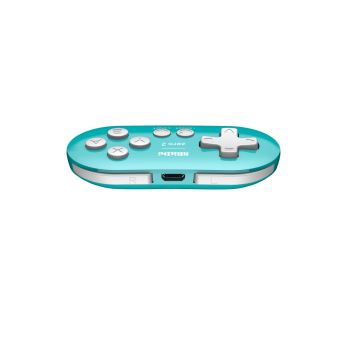 Mini Manette 8BITDO Zero 2 Turquoise