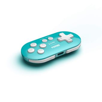 Mini Manette 8BITDO Zero 2 Turquoise