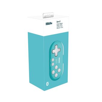 Mini Manette 8BITDO Zero 2 Turquoise