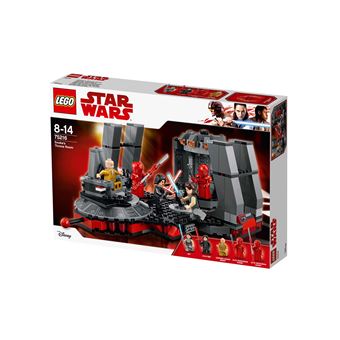 lego star wars salle du trone de snoke