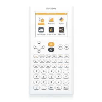Calculatrice graphique Python NumWorks