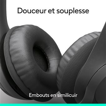 Casque PC filaire Logitech H390 Noir