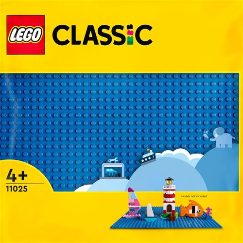 LEGO Classic Plaque de Construction Bleue 11025 - vue 7