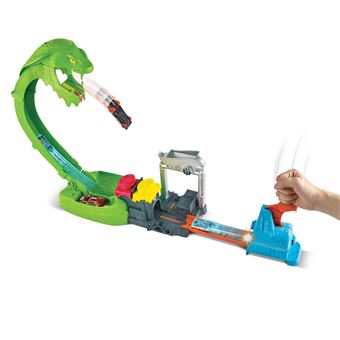 Circuit Hot Wheels City Spring Serpent Vert