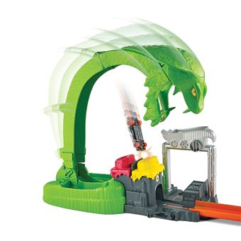 Circuit Hot Wheels City Spring Serpent Vert