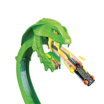 Circuit Hot Wheels City Spring Serpent Vert