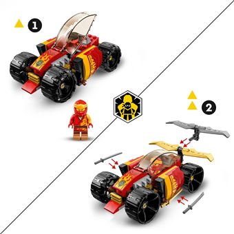 LEGO Ninjago 71780 - La voiture de course ninja de Kai - Évolution