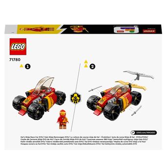 LEGO Ninjago 71780 - La voiture de course ninja de Kai - Évolution