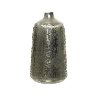 Décoration de Noel Kaemingk Vase en aluminium Cisele Argent