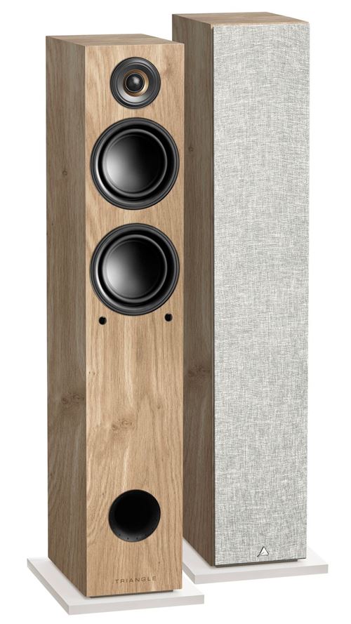Enceintes Connectées Hi-Fi Triangle LN05A Chêne – 2 x 80 W, Bluetooth - vue 2