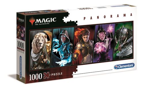 Puzzle 1000 pièces Clementoni Magic the Gathering Panorama