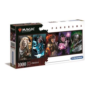 Puzzle 1000 pièces Clementoni Magic the Gathering Panorama - 1