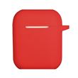 Etui en silicone robuste On Earz Mobile Gear pour AirPods 1 et 2 Rouge