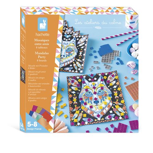 Jeu Créatif Janod Mosaïques Entre Amis – Mandalas Party