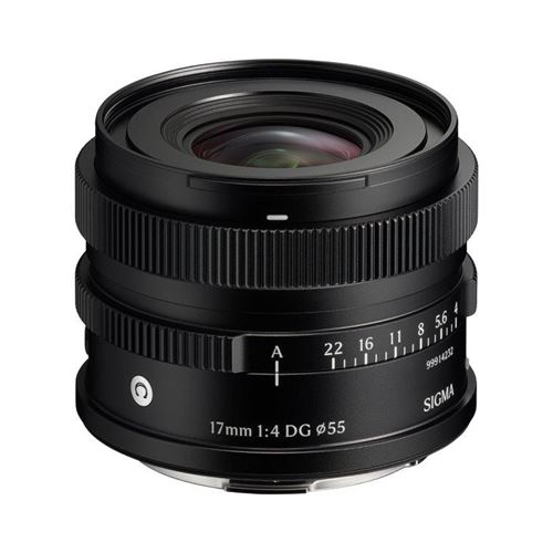 Objectif hybride Sigma DG CTP 17 mm f/4-22 Noir pour Monture L