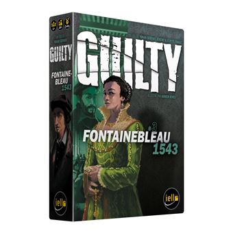 Jeu d'enquête Iello Guilty Fontainebleau 1543
