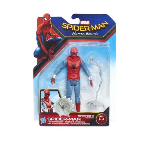 Figurine SpiderMan Homecoming 15 cm : Spiderman Costume Artisanal Hasbro