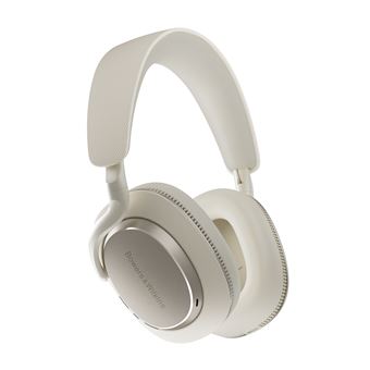 Casque circum-aural sans fil Bowers & Wilkins Px7 S3 Bluetooth avec réduction active du bruit Toile Blanc