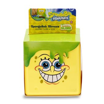 BOB L'EPONGE Cubes surprises 9 pieces - Figurine + Slime - Assortiment de 6 personnages