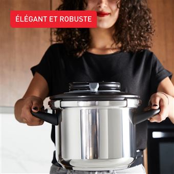 Seb Clipso Precision Pressure Cooker 6 L, Stainless Steel Pressure Cooker, Healthy Steaming, Induction, Made in France P4410706 : Buy Online at Best Price in KSA - Souq is now