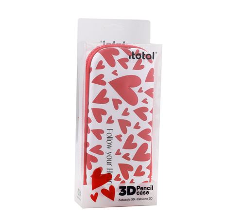 Etui rigide 3d Itotal - St Valentin follow your heart